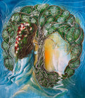 Originální ručně malovaný obraz ''Poznám sebe'' 80x90cm