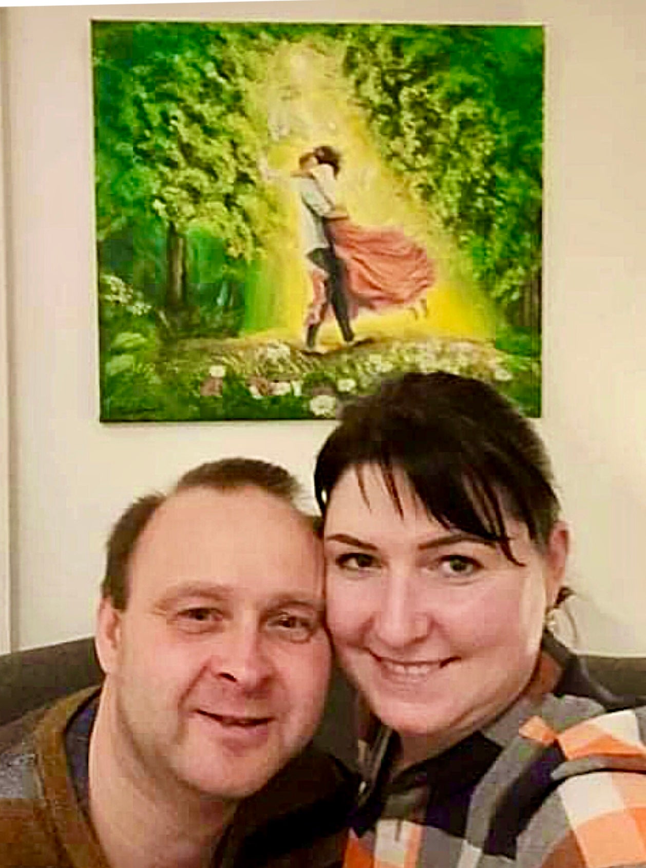 Originální obraz ''Partnerství'' na míru 70x80cm