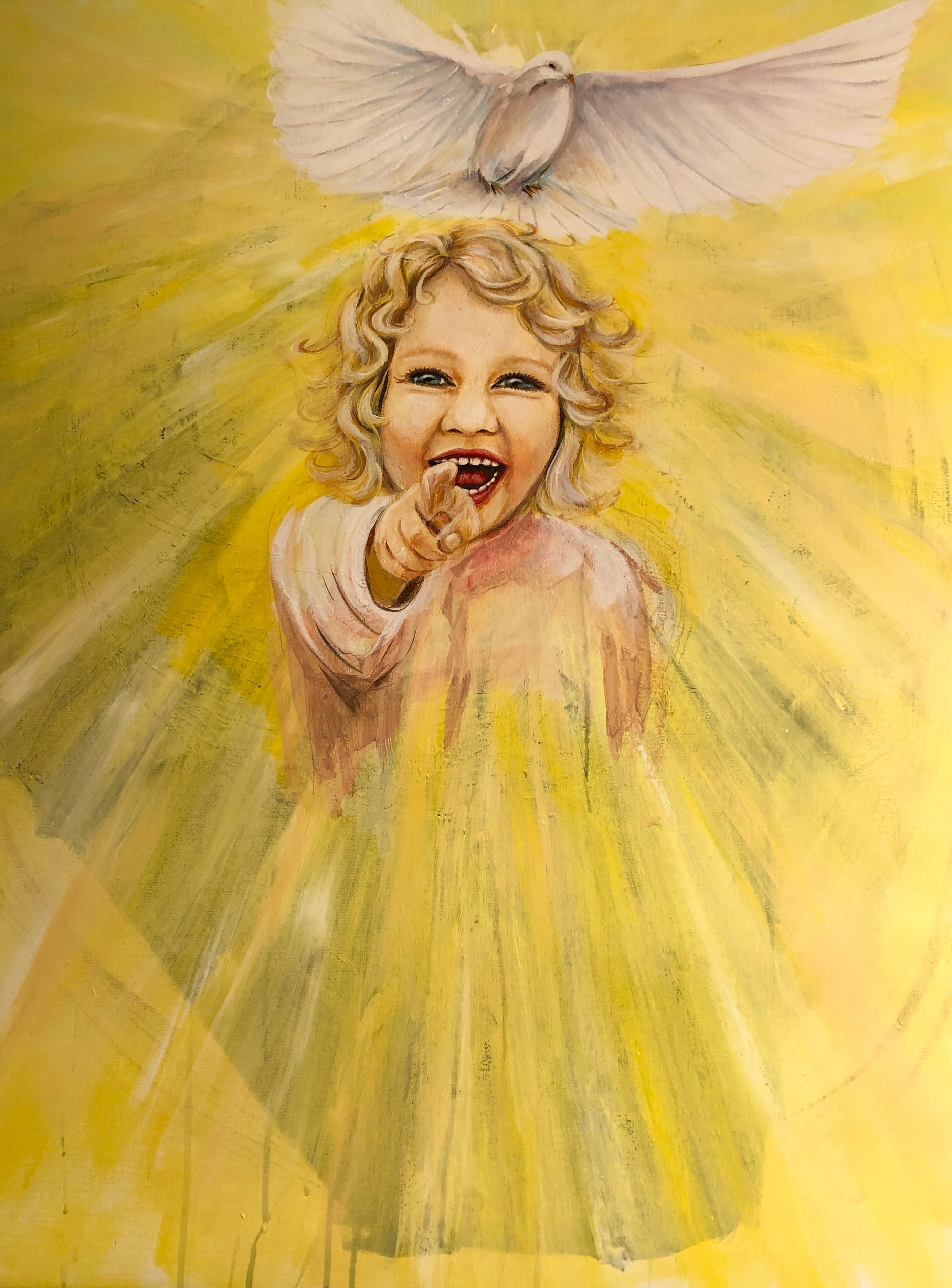 Originální obraz ''Ozdravení'' 80x90cm