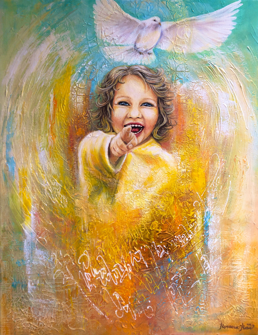 Originální obraz ''Ozdravení'' 80x90cm