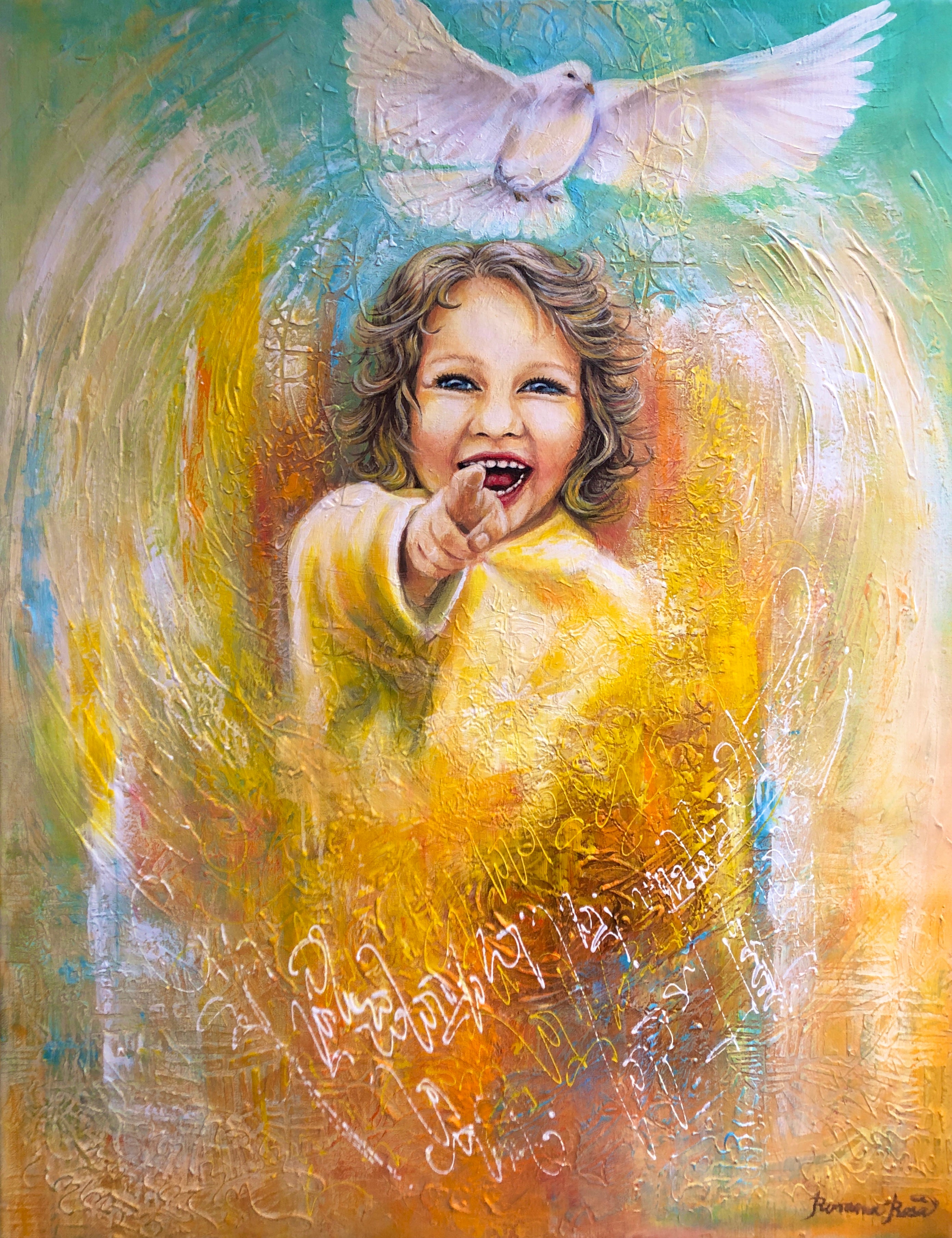 Originální obraz ''Ozdravení'' 80x90cm