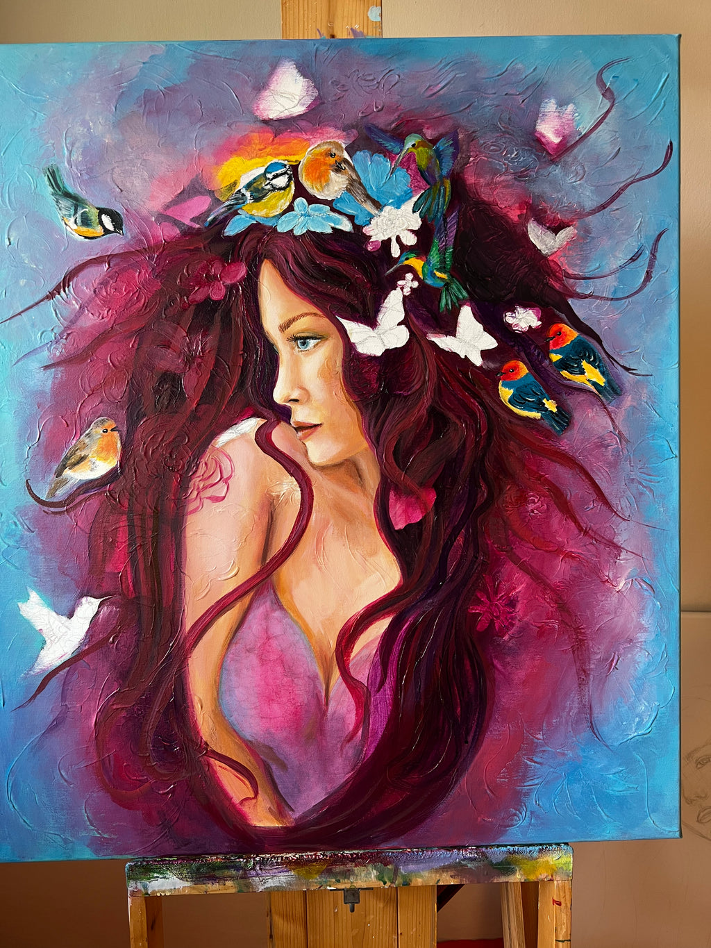 Obraz na zakázku pro Zuzku - 80x90cm