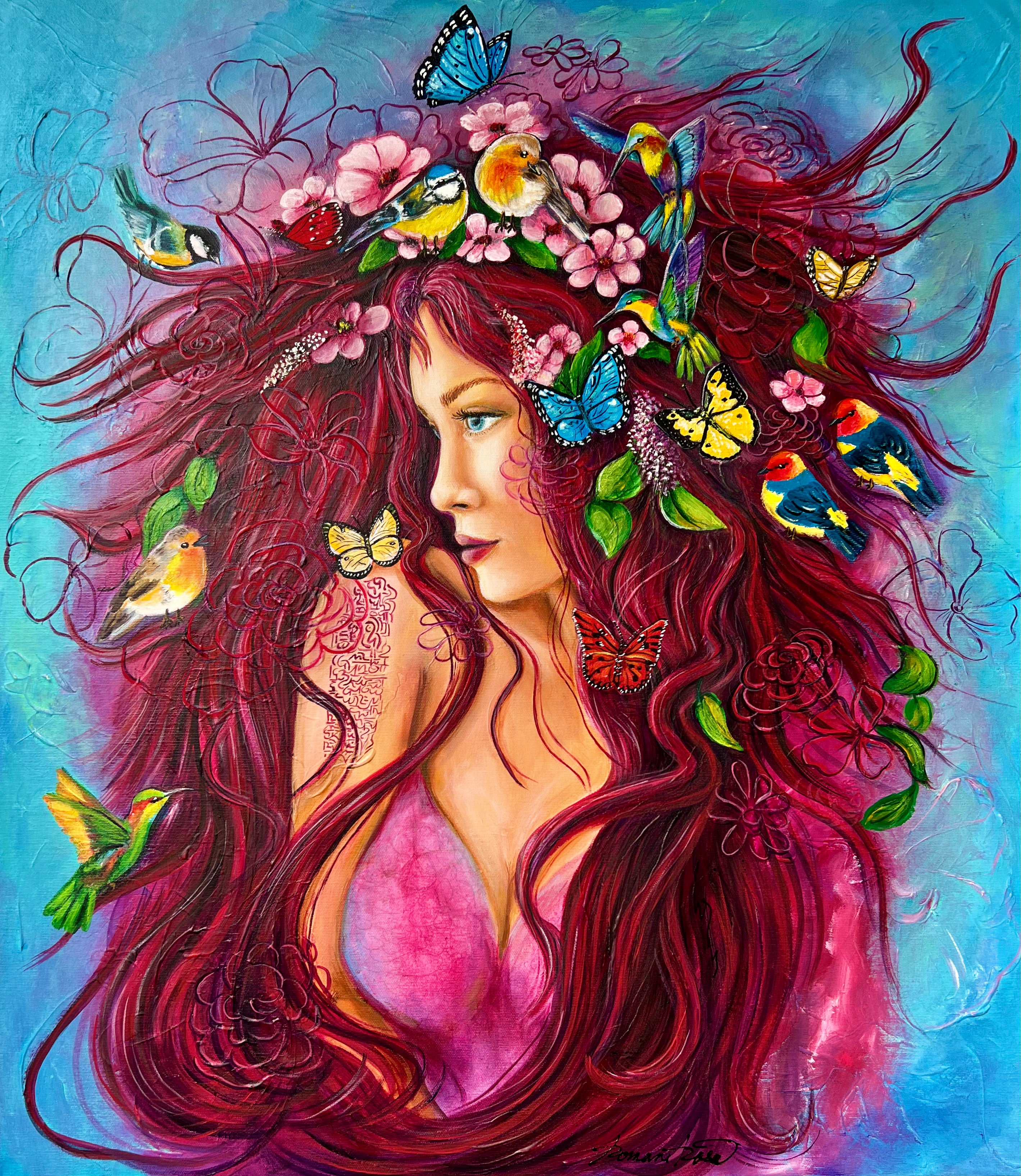 Obraz na zakázku pro Zuzku - 80x90cm