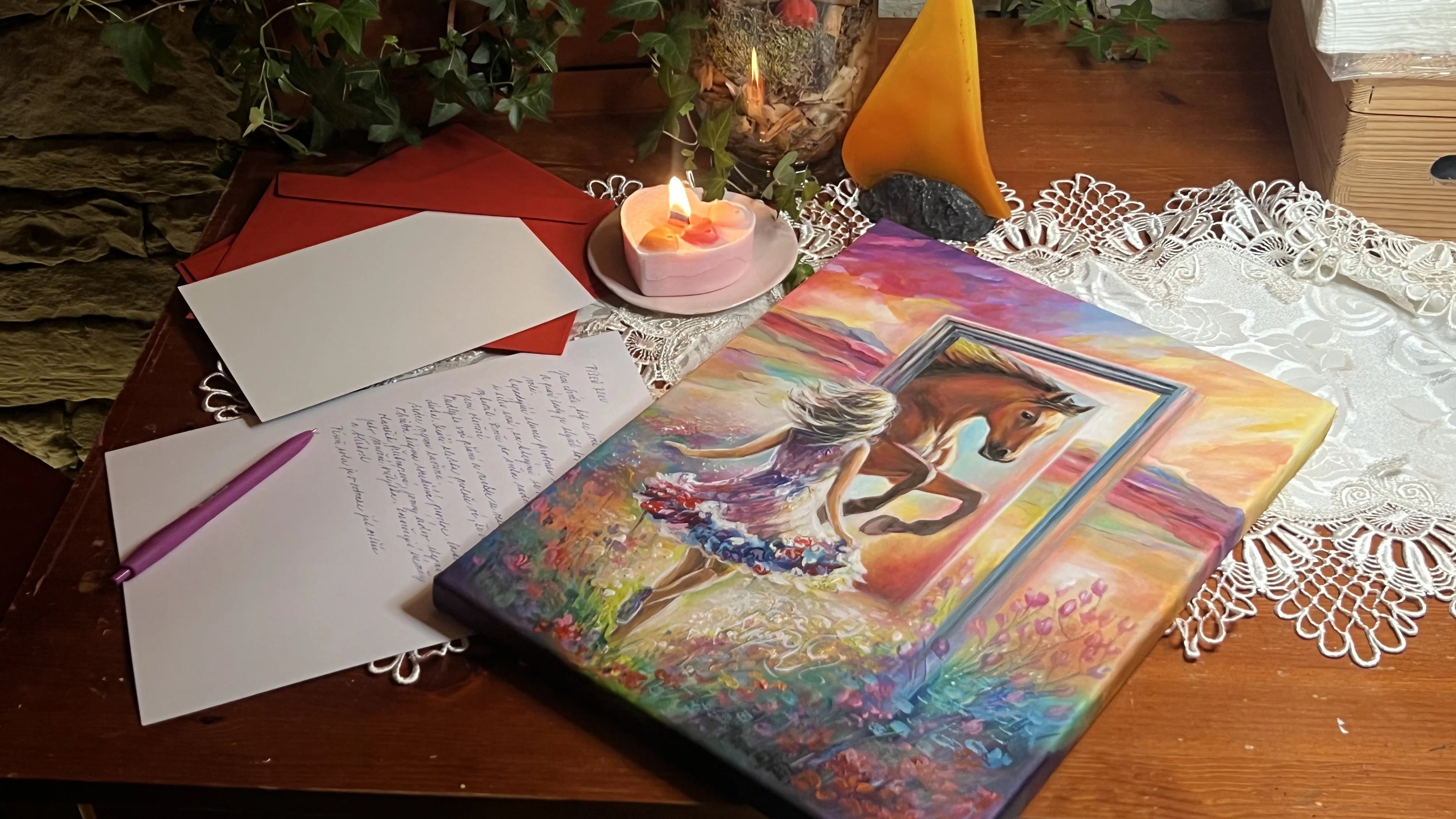 Originální obraz ''Píseň roku'' 40x30cm