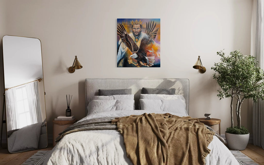 Originální obraz Přichází Král 80x90cm