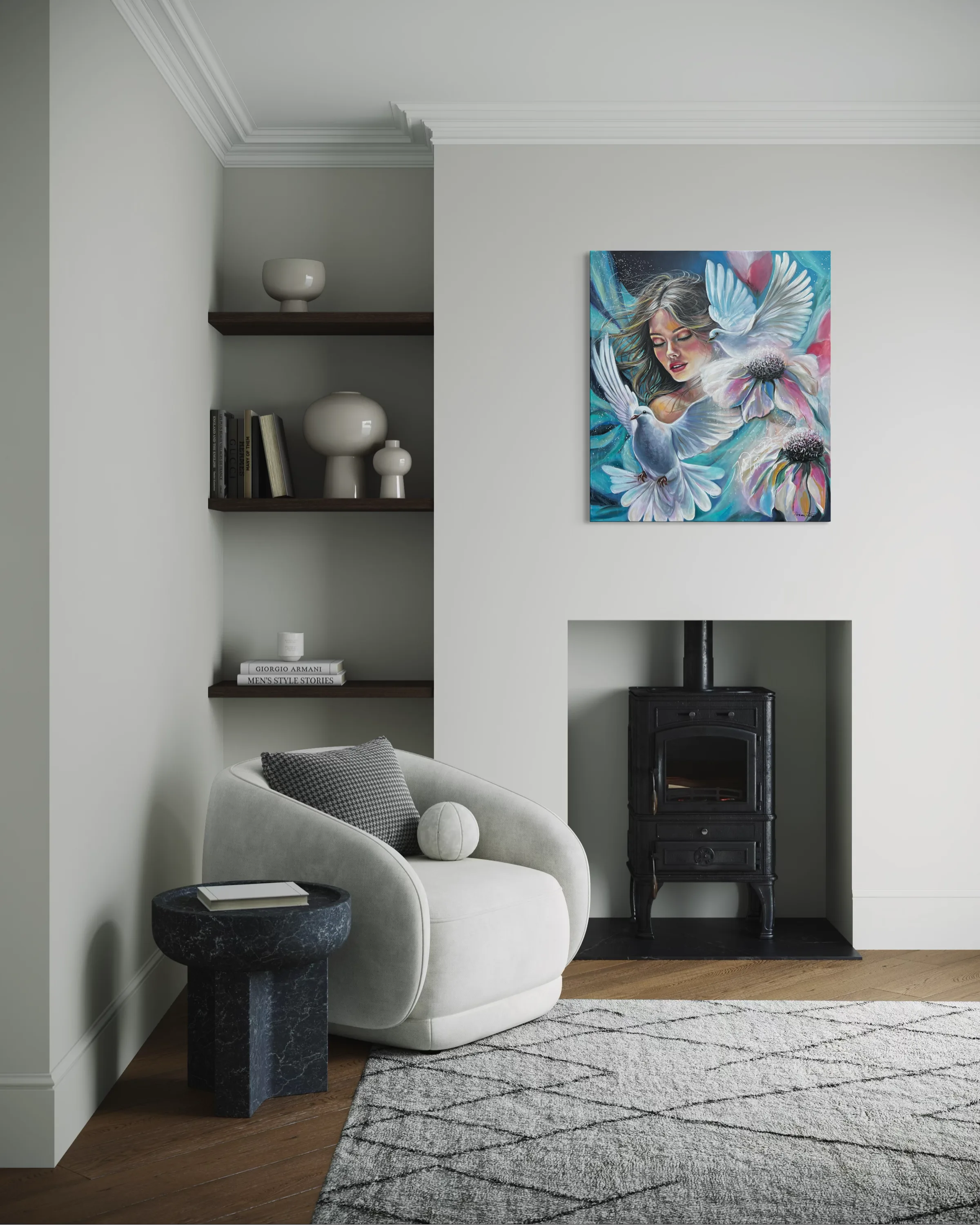 Originální obraz na zakázku - Smíření - 80x90