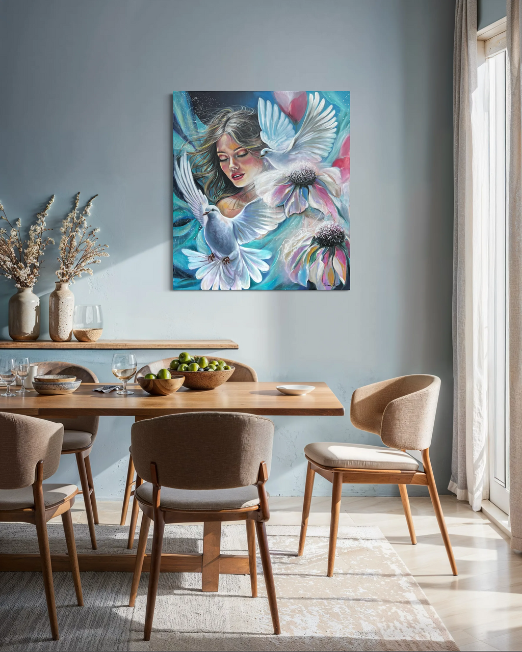 Originální obraz na zakázku - Smíření - 80x90