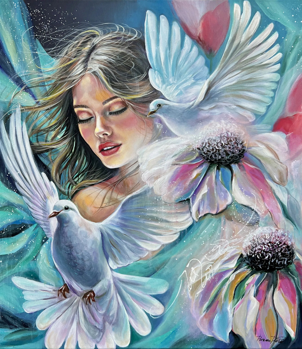 Originální obraz na zakázku - Smíření - 80x90