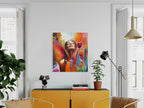 Ručně malovaný Originální Obraz na zakázku - Ascendence - 80x90cm