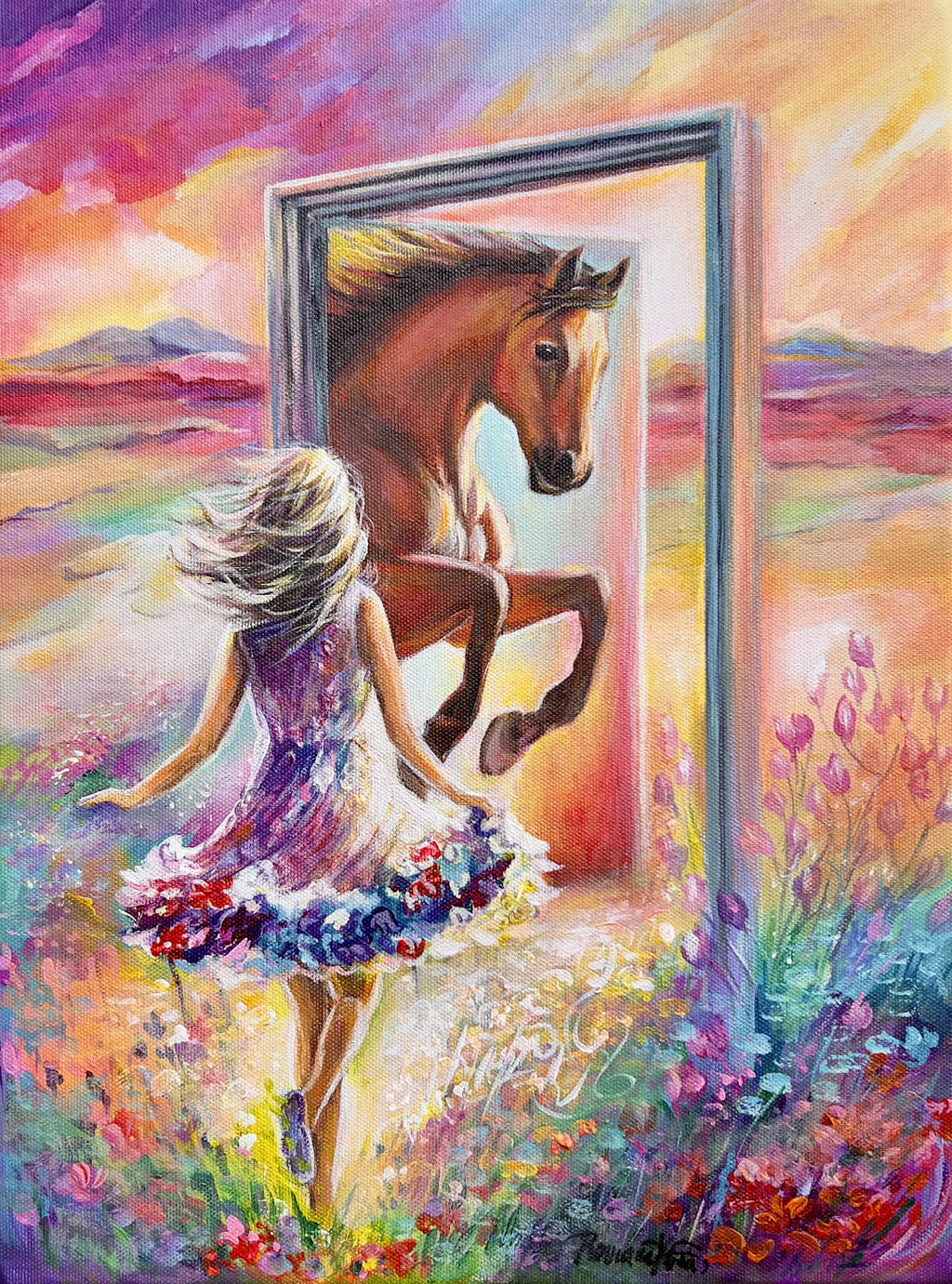 Originální obraz ''Píseň roku'' 40x30cm