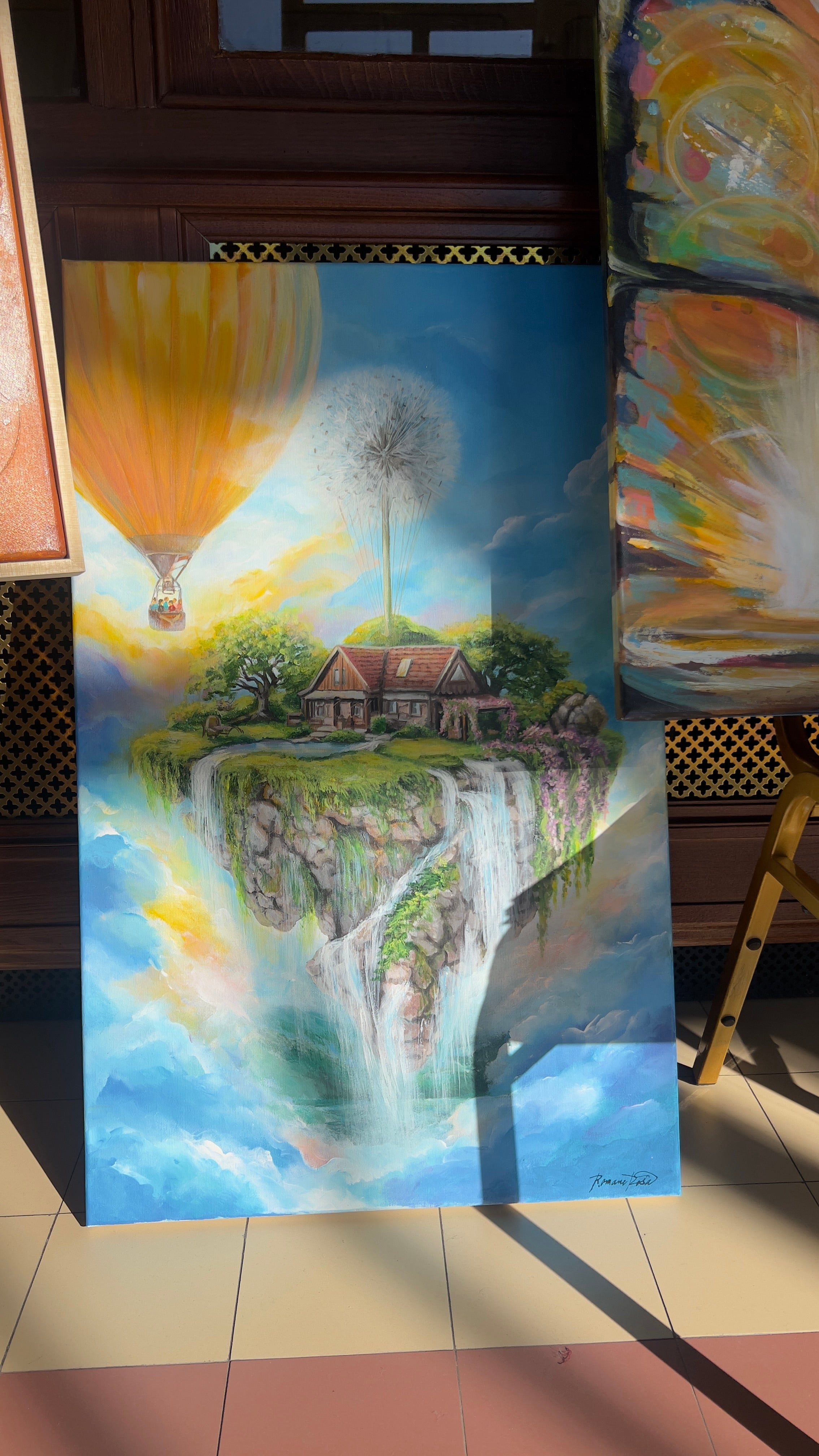 Originální obraz - ''Obraz, kde je vidět více'' - 70x90cm