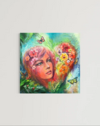 Originální obraz - Ze srdce pro tebe - 80x80cm