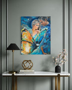 Originální obraz - Jsme pod stejnou hvězdou - 70x90 cm