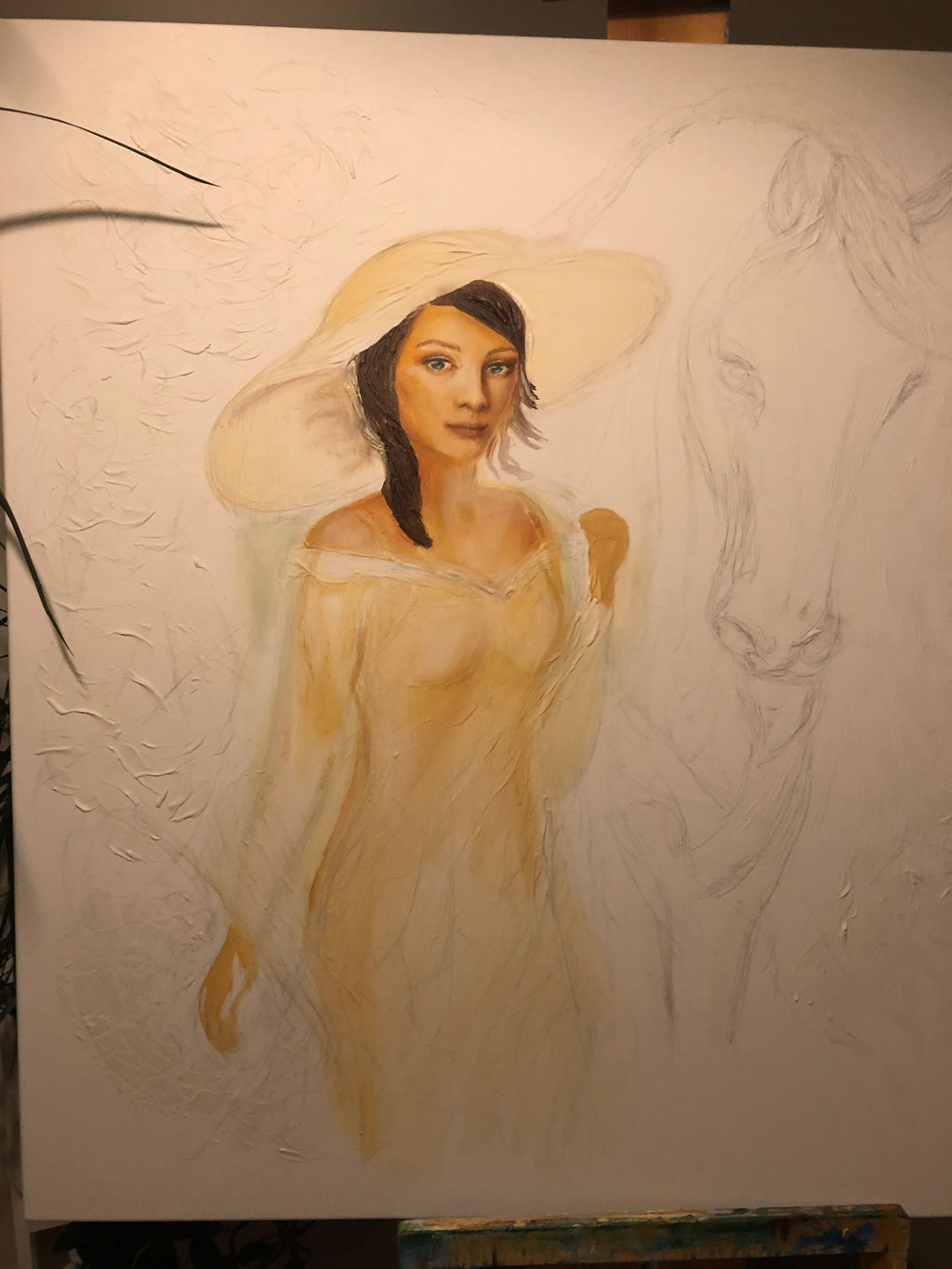 Originální obraz na míru ''Přátelství'' 80x90cm