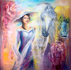 Originální obraz na míru ''Přátelství'' 80x90cm