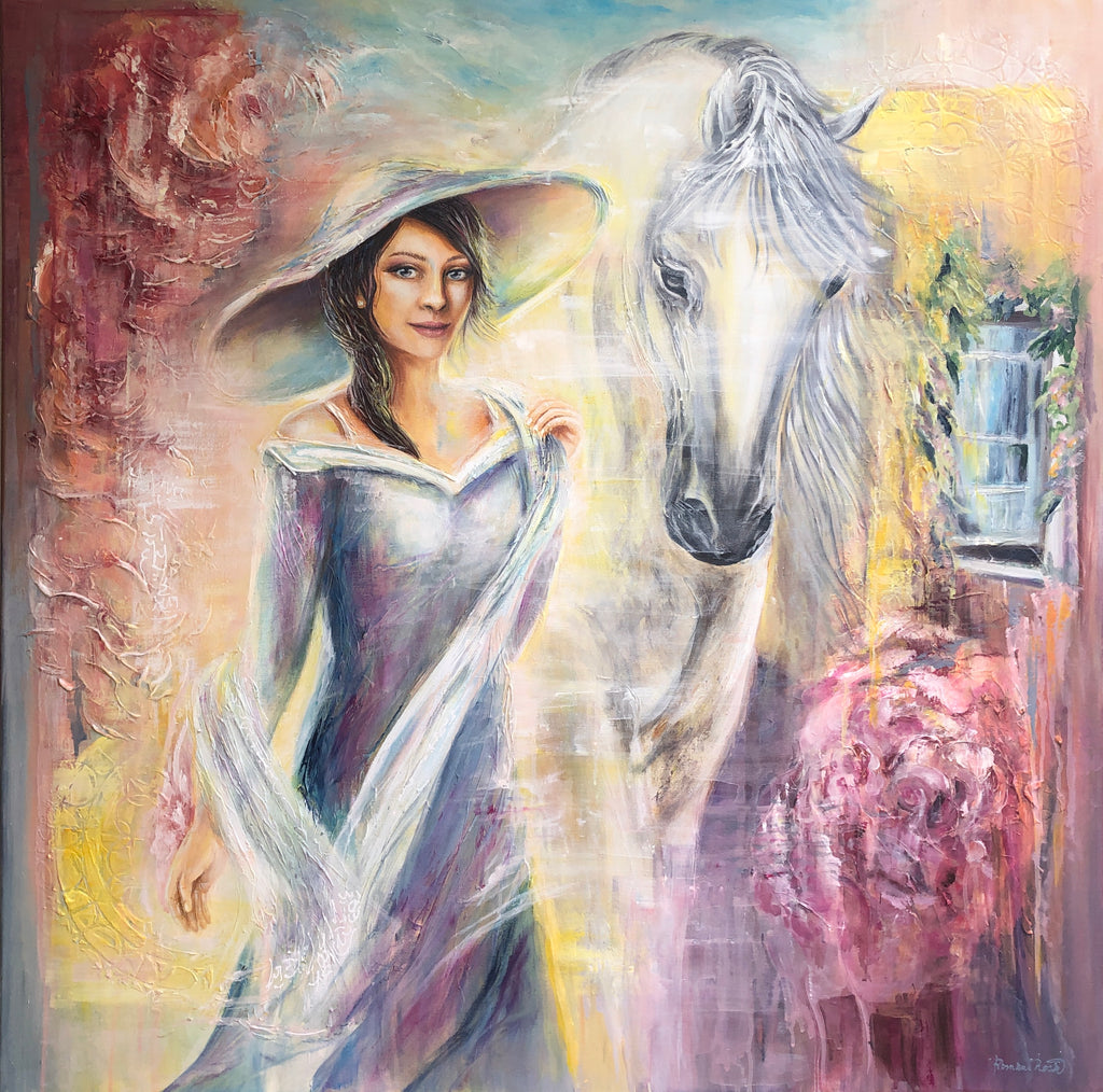 Originální obraz na míru ''Přátelství'' 80x90cm