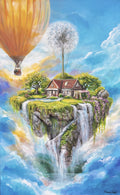 Originální obraz - ''Místo, kde je vidět více'' - 50x80 cm