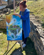 Originální obraz - ''Obraz, kde je vidět více'' - 70x90cm