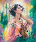Originální obraz z kolekce Pohádkový Rok - Kouzlo zvané Láska - 70x90cm