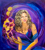 Reprodukce originálního obrazu - Žena ve znamení Střelce - 50x60cm