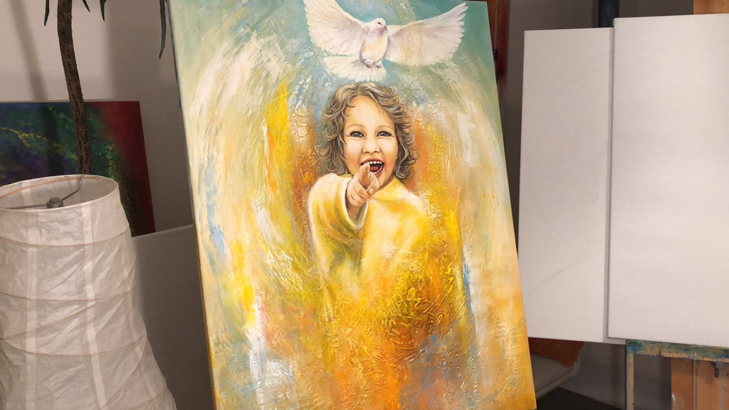 Originální obraz ''Ozdravení'' 80x90cm