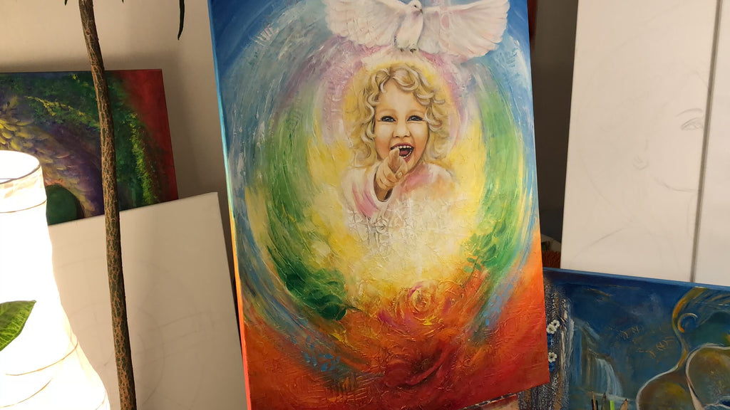 Originální obraz ''Ozdravení'' 80x90cm